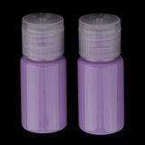10Pcs PET Makeup Toner Remover Liquid Containers Travel Shampoo Bottles 10ml Purple