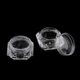 Maxbell 30 Pieces 5g Plastic Pot Jars Lotion Cream Sample Empty Container Clear