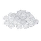 Maxbell 30 Pieces 5g Plastic Pot Jars Lotion Cream Sample Empty Container Clear