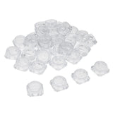 Maxbell 30 Pieces 5g Plastic Pot Jars Lotion Cream Sample Empty Container Clear