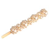 Maxbell Women Artificial Pearl Hair Clip Hairpin Wedding Bridal Barrette Accessory 01