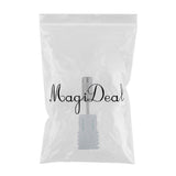 Maxbell Stainless Steel Sanding Band Mandrel Bit for Nail Drill Machine Acrylic Nail Silver
