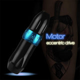 Maxbell Professional Rotary Cartridge Tattoo Machine Pen Gun Shader Liner Kit Blue