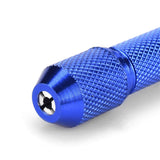 Maxbell Alloy Tattoo Pen Holders Sleeve for Skin Surfer Stencil Outling Pens Blue