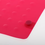 Maxbell Heat Resistant Mat Silicone Pad for Hair Straightener,Flat Iron,Curling Wand Red