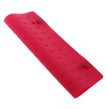 Maxbell Heat Resistant Mat Silicone Pad for Hair Straightener,Flat Iron,Curling Wand Red