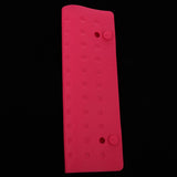 Maxbell Heat Resistant Mat Silicone Pad for Hair Straightener,Flat Iron,Curling Wand Red