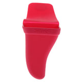 Maxbell Silica gel Hair Styling Tools Storage Holder Hairdresser Organiser Rose Red