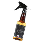 500ml Hairdressing Spray Bottle Salon Barber Hair Tools Water Sprayer Brown