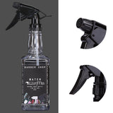 Maxbell 500ml Hairdressing Spray Bottle Salon Barber Hair Tools Water Sprayer Clear