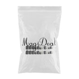 Max 24pcs Simple Style Short False Nails Full Cover Artificial Nail Art Tips