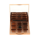 Max Empty Makeup Palette for Eyeshadow Blusher Concealer Cosmetic 9 Slots Yellow