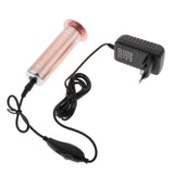 Max Electric Foot File Cracked Heels Dead Skin Callus Remover Feet Grinder Gold