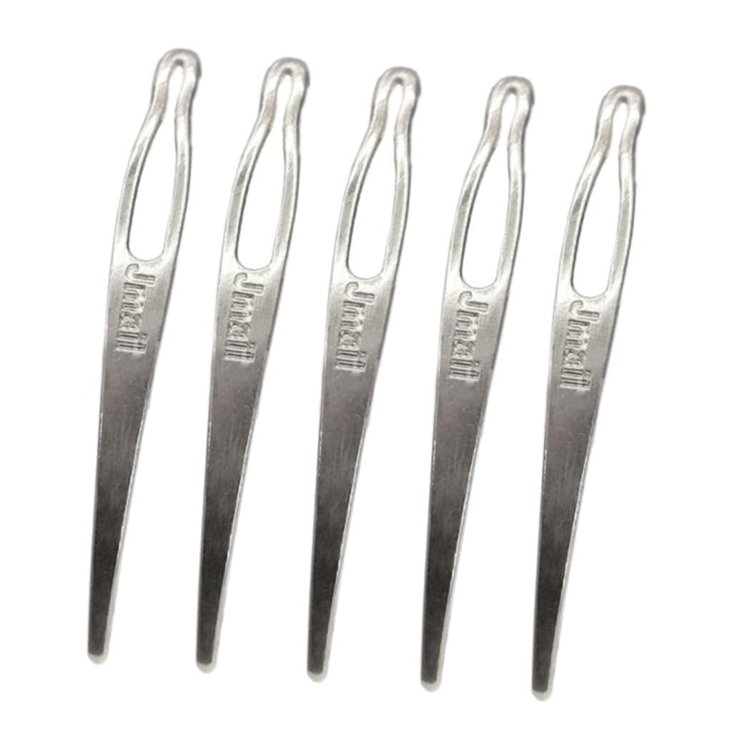 Maxbell 5pcs Dreadlocks Interlocking Needle Tools For Interlock Starting Maintaining Silver - Aladdin Shoppers