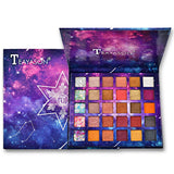Maxbell 30 Colors Shiny Mineral Eyeshadow Palette Smudge-proof Eye Shadow Shade