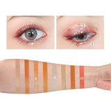 Maxbell 30 Colors Shiny Mineral Eyeshadow Palette Smudge-proof Eye Shadow Shade