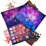 Maxbell 30 Colors Shiny Mineral Eyeshadow Palette Smudge-proof Eye Shadow Shade