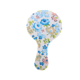 Max Vintage Style Round Handheld Travel Makeup Mirror Compact Vanity Mirror Pattern 4