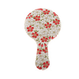 Max Vintage Style Round Handheld Travel Makeup Mirror Compact Vanity Mirror Pattern 6