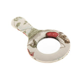 Max Vintage Style Round Handheld Travel Makeup Mirror Compact Vanity Mirror Pattern 7