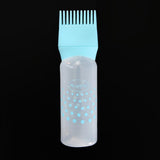 Max Empty Hair Dye Applicator Dispenser Brush Salon Coloring Bottle 120ml Blue