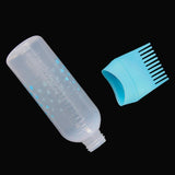 Max Empty Hair Dye Applicator Dispenser Brush Salon Coloring Bottle 120ml Blue
