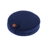 Max Cute Cloth Cover Foldable Women Makeup Mirror 2.8'' Portable Cosmetic Mirror