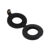 Max Cute Double Sided Travel Folding Pocket Compact Round Makeup Cosmetic Mirror Black