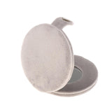 Max Cute Double Sided Travel Folding Pocket Compact Round Makeup Cosmetic Mirror Beige