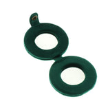 Max Cute Double Sided Travel Folding Pocket Compact Round Makeup Cosmetic Mirror Dark Green