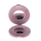 Max Cute Double Sided Travel Folding Pocket Compact Round Makeup Cosmetic Mirror Pink