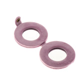 Max Cute Double Sided Travel Folding Pocket Compact Round Makeup Cosmetic Mirror Pink