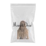 Max 24" Fashion Long Wavy Loose Body Wave Women Natural Wigs Center Parting Wig