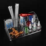 Acrylic Desk Lipstick Holder Display Cosmetic Organizer Makeup Case 16 Slots