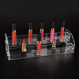Max Acrylic Makeup Lipstick Display Stand Nail Polish Storage Rack 2 Layers