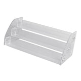 Max Acrylic Makeup Lipstick Display Stand Nail Polish Storage Rack 3 Layers