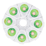 Max 100Pcs Curved Ingrown Toenail Straightening Clips Set Nail Stickers Clear
