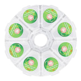 Max 100Pcs Curved Ingrown Toenail Straightening Clips Set Nail Stickers Clear