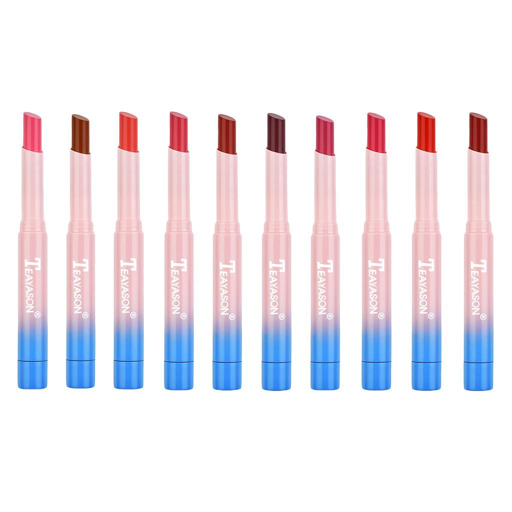 Maxbell Long Lasting Matte Lipstick Makeup Lips Balm Moisturizing Cosmetic Lip Stick 01 - Aladdin Shoppers
