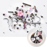 Maxbell 3D Nail Art Decoration Mixed Faux Shell Flowers Sequins Rivet Beads Stone 04