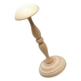Max Vintage Wooden Wig Cap Helmet Hat Rack Holder Display Stands Free Standing M