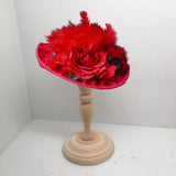 Max Vintage Wooden Wig Cap Helmet Hat Rack Holder Display Stands Free Standing S