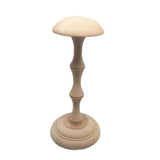 Max Vintage Style Wood Wooden Wig Cap Helmet Hat Rack Holder Display Stands L