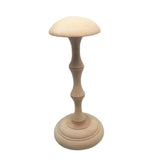 Max Vintage Style Wood Wooden Wig Cap Helmet Hat Rack Holder Display Stands L