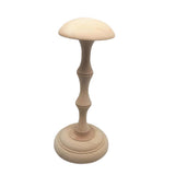 Max Vintage Style Wood Wooden Wig Cap Helmet Hat Rack Holder Display Stands L