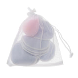 Max Reusable Makeup Remover Wipes Facial Cleansing Bamboo Cotton Rounds Pads Blue