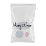 Max Reusable Makeup Remover Wipes Facial Cleansing Bamboo Cotton Rounds Pads Blue