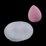 Max Reusable Makeup Remover Wipes Facial Cleansing Bamboo Cotton Rounds Pads Blue