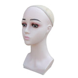 Stable Women Mannequin Head Wig Hat Jewelry Display Model Stands Pink Lip