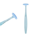 Maxbell Food Grade Silica gel Tongue Scraper Tongue Cleaner Brush Oral Care Blue - Aladdin Shoppers